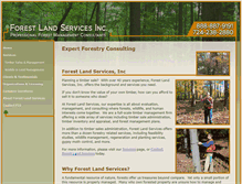 Tablet Screenshot of forestlandservices.com